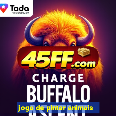 jogo de pintar animais